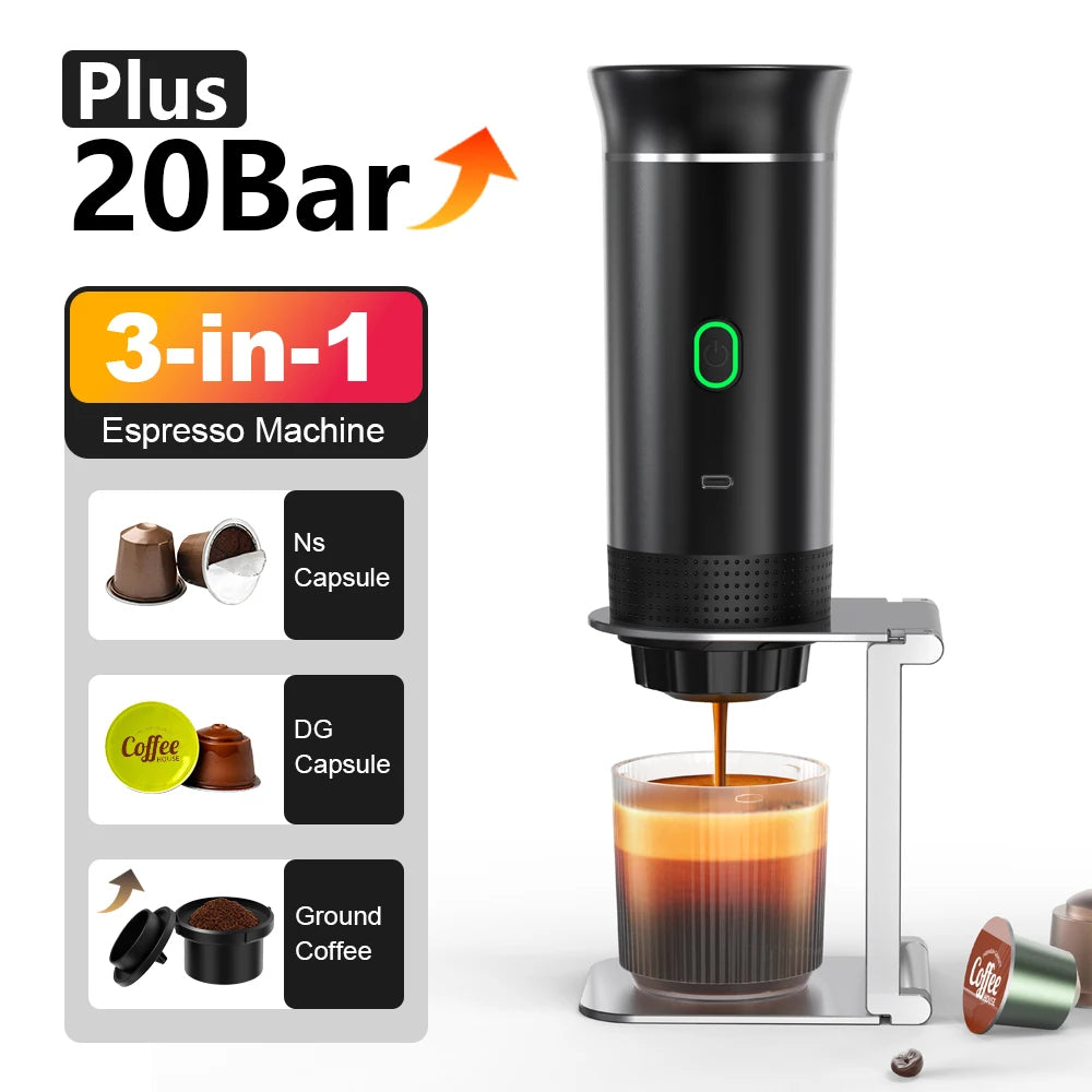 Tragbare Kaffeemaschine
