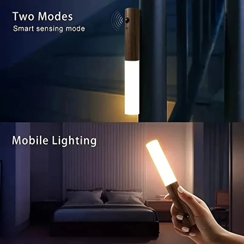 LED-Nachtlicht mit Bewegungsmelder und Magnetfuß