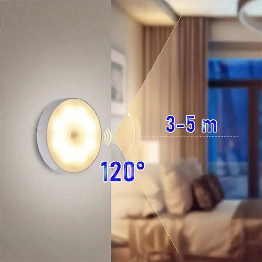 LED-USB-Nachtlicht mit Bewegungsmelder
