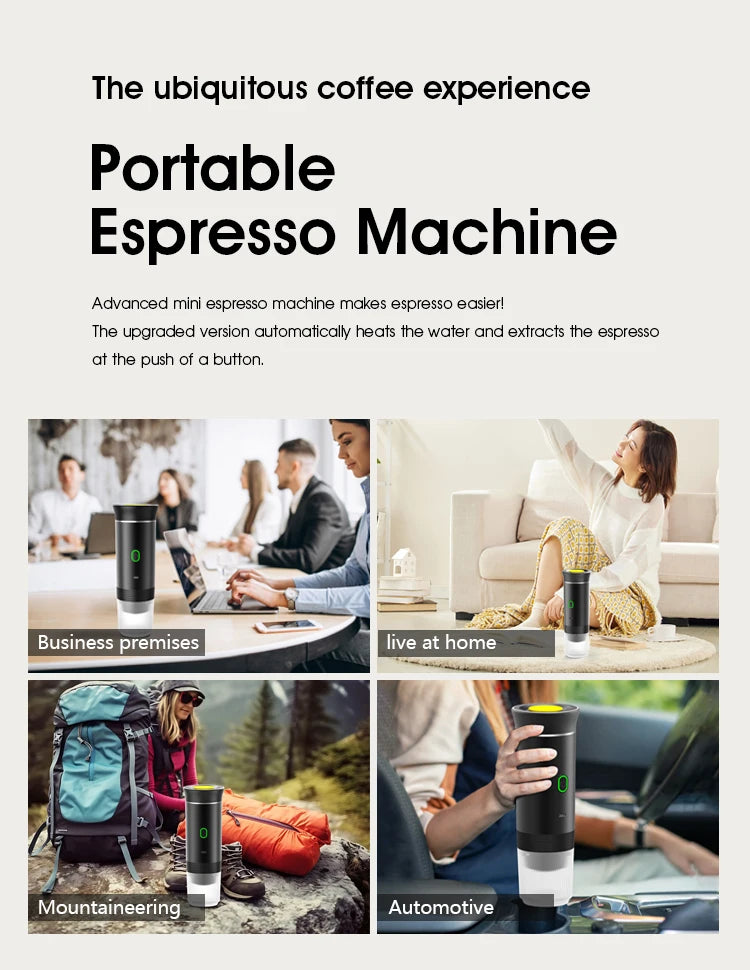 Tragbare Kaffeemaschine