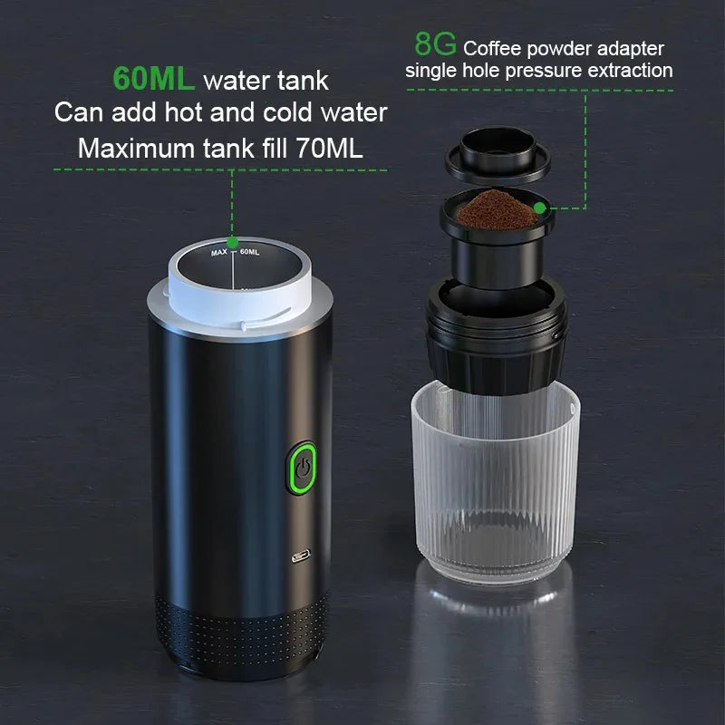 Tragbare Kaffeemaschine