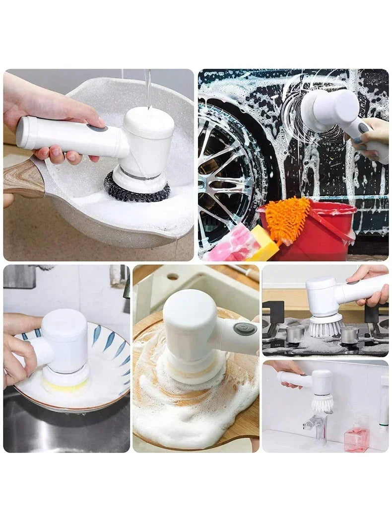 5-in-1 Elektrische Reinigungsbürste