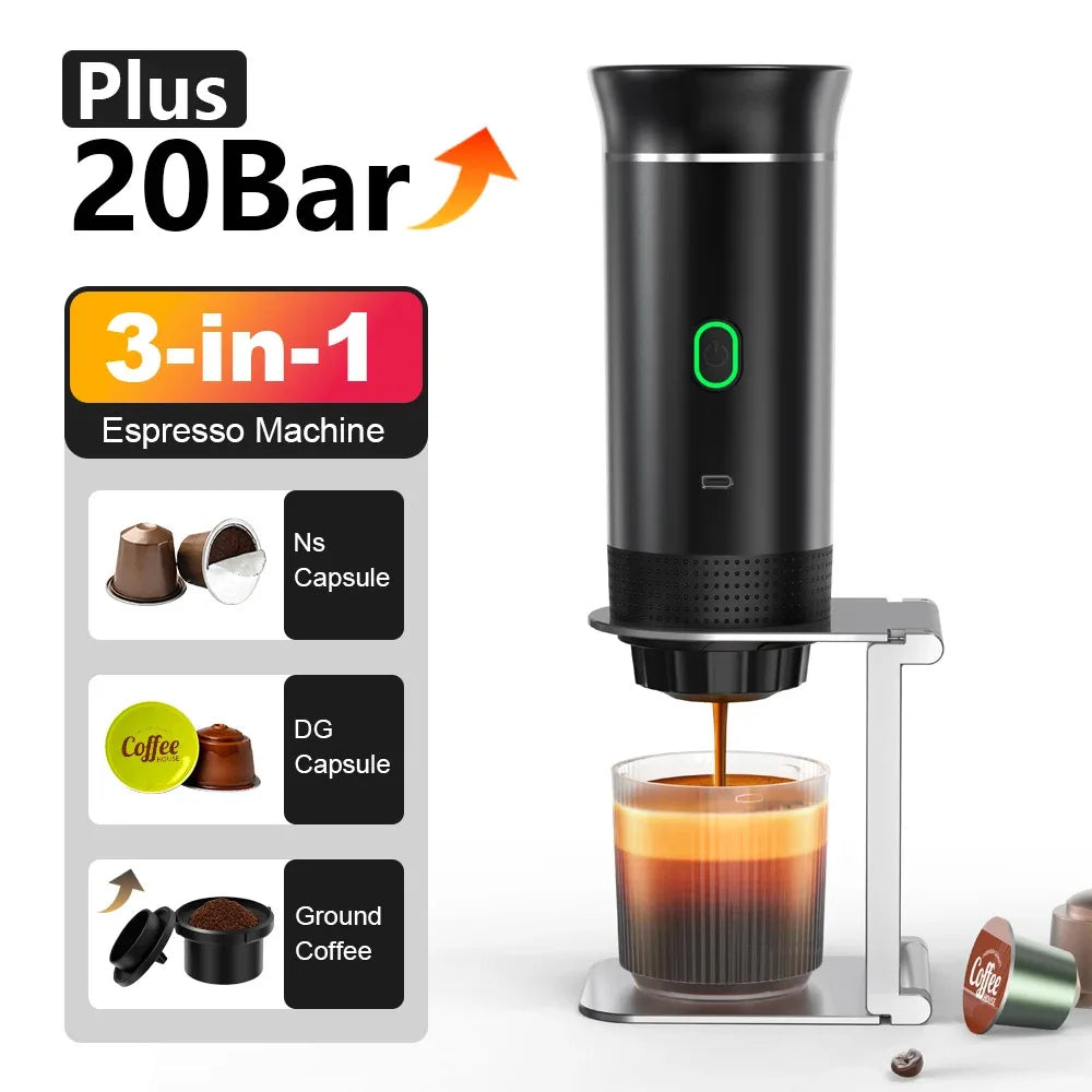 Tragbare Kaffeemaschine