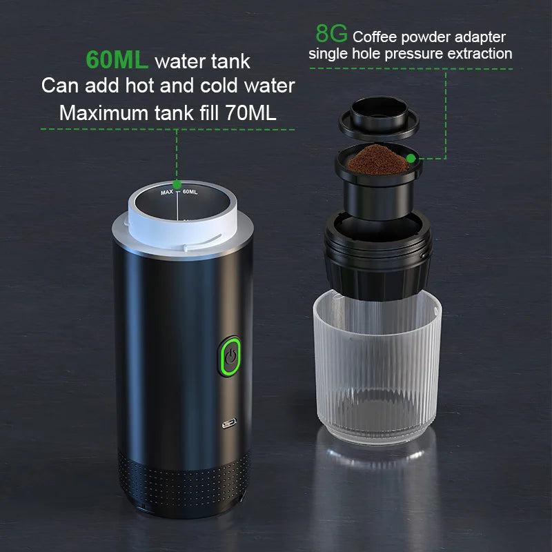 Tragbare Kaffeemaschine