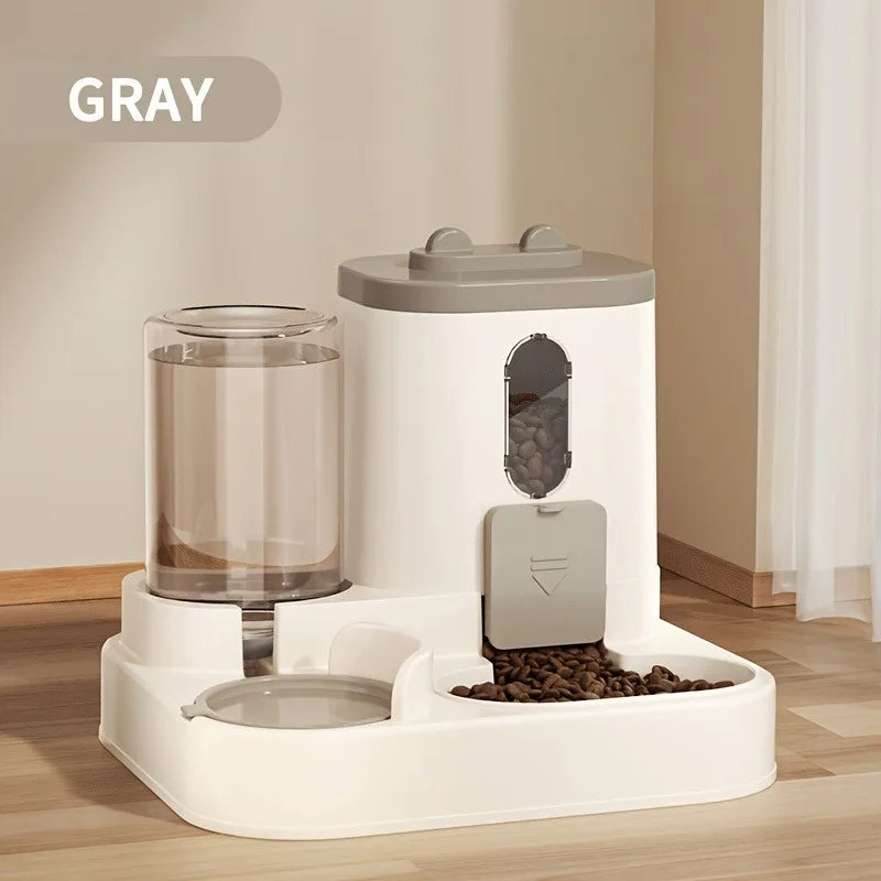 2-in-1 Futter- & Wasserspender für Haustiere - Vireli